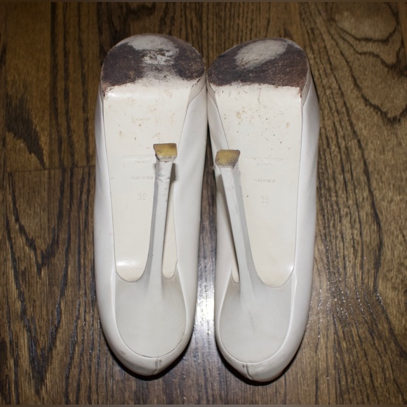 Saint Laurent round patent toe heels - Picture 4 of 4